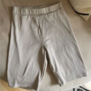 COPY - H&M ribbed biker shorts